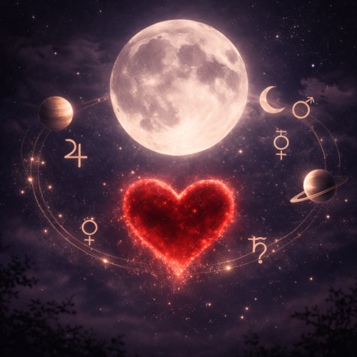 تحليل الخريطة الفلكية - جانب العاطفة + ملف حلول طا...