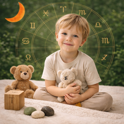 تحليل الخريطة الفلكية – خريطة طفل