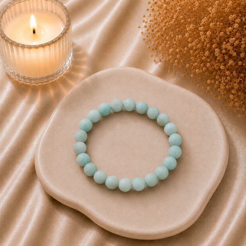 اسوارة حجر الأمازونيت (Amazonite)