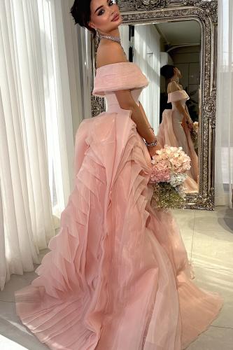 فستان خربزي (ملكة )