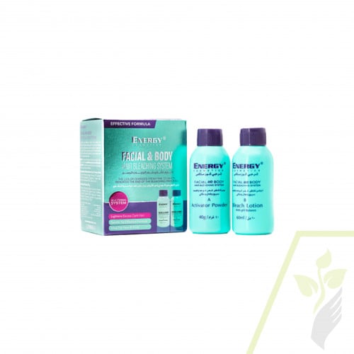 مجموعة تشقير شعر الوجه والجسم من انرجي كوزمتكس 60...