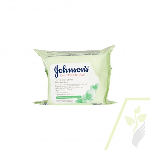 مناديل مبلله من جونسون 5 *1 عدد 25 منديل