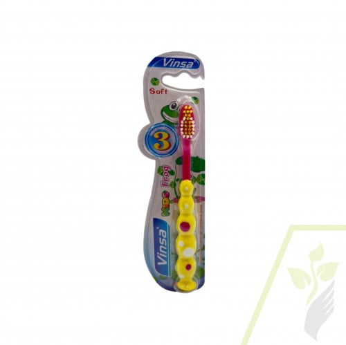 فينسا فرشاة اسنان ناعمة مخصصة للأطفال