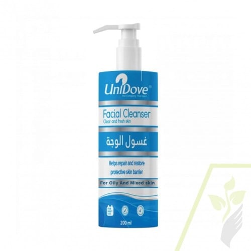 غسول الوجه من يوني دوف 200 مل Unidove Facial Clean...