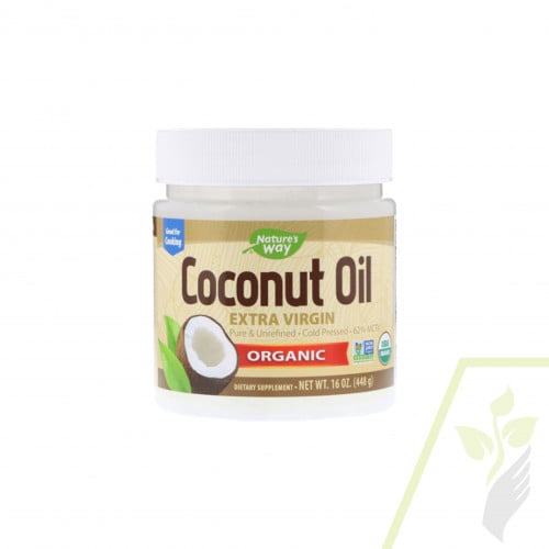 زيت جوز الهند العضوي من نيتشرز واي 448 جم