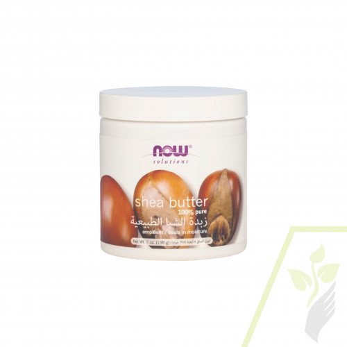 زبدة الشيا من ناو 198 جم Now Solutions Shea Butter