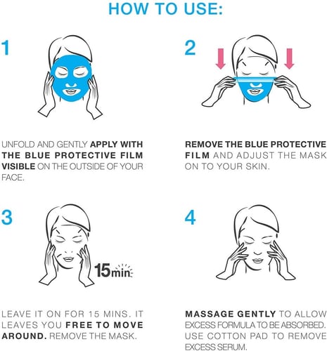 قناع الوجه هيدرا بومب من غارنييه - الرمان 28 جم