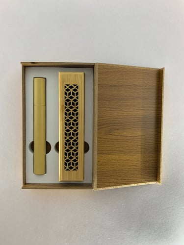 مبخرة ذكية خشبي فاتح