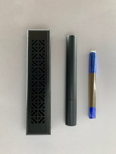 مبخرة ذكية خشبي أسود