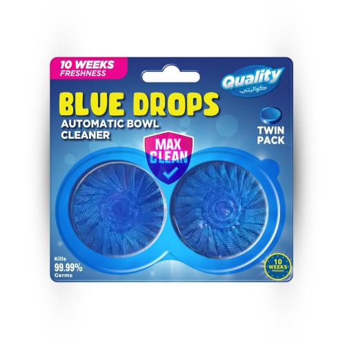 اقراص تنظيف المرحاض دبل قطعتين كوالتي