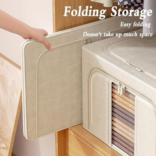 صندوق منظم لتخزين الالعاب والملابس 3 قطع