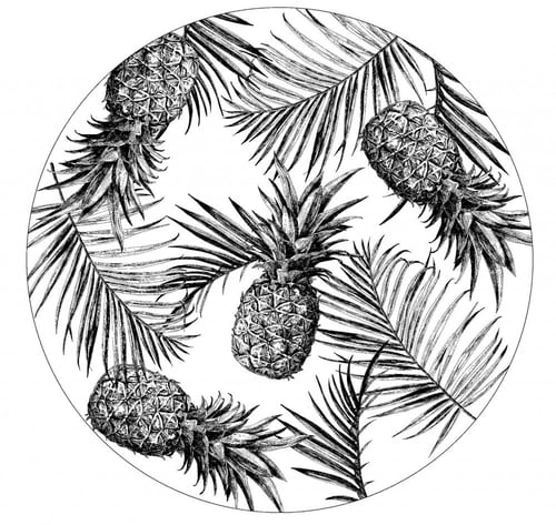 سجادة شاطئ دائرية متعددة الاشكال