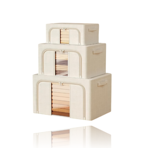 صندوق منظم لتخزين الالعاب والملابس 3 قطع