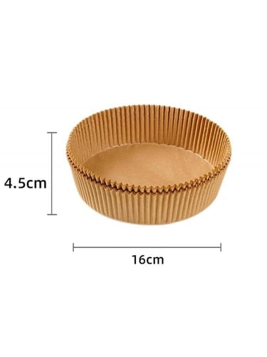 ورق مقلاة هوائية عدد 50 قطعه مقاس 160mm×45mm
