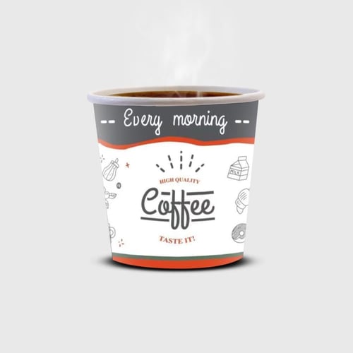 مجموعة اكواب قهوة 700 كوب ورقي