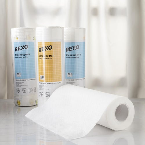 رول تنظيف عملي وناعم مثالي للمطبخ والحمام