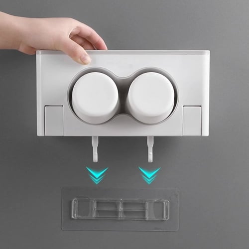 منظم أدوات الحمام متعدد الاستخدام – تصميم جداري مع...