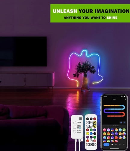 شريط إضاءة نيون ذكي