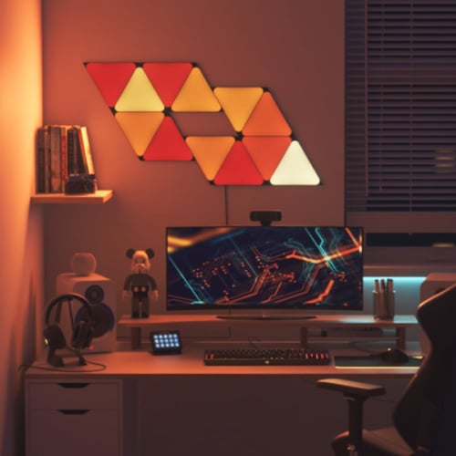 إضاءة المثلثات الذكية Triangle lighting