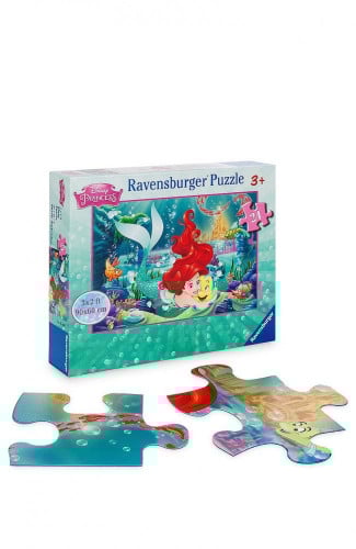 بازل الحورية للأطفال عدد القطع 24 حجم كبير