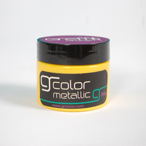 623 - ميتلك أصفر Graffiti Resin Metallic Yellow