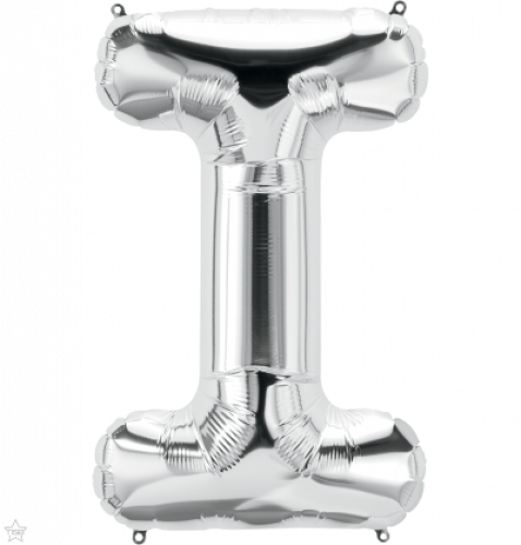 FOIL LARGE LETTER SILVER (عدد 5 قطع) I
