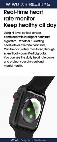 ساعة ذكية مشابهة لساعة أبل Wiwu SW01