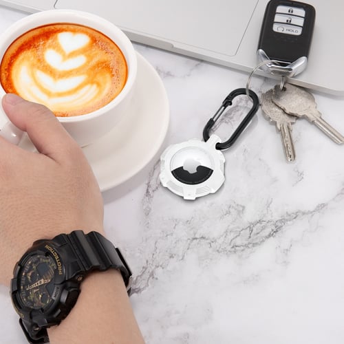 ميدالية ايرتاغ AirTag من WiWu أبيض