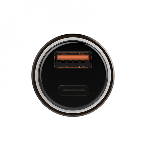 شاحن للسيارة بمنفذين USB /PD شحن فائق السرعة 36 وا...