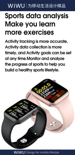 ساعة ذكية مشابهة لساعة أبل Wiwu SW01