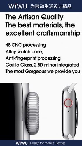 ساعة ذكية مشابهة لساعة أبل Wiwu SW01