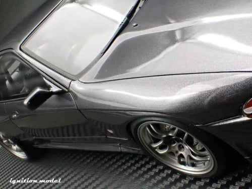INITIAL D Nissan Skyline GT-R (BNR32) Gun Grey Met...