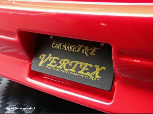 Vertex Nissan Silvia S13 Red 1:18 Ignition Model I...