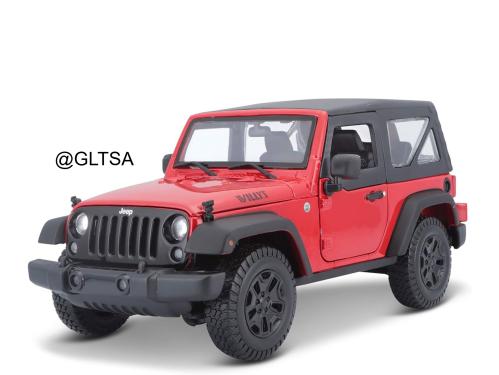 Jeep Wrangler Red 1:18 Maisto 31676