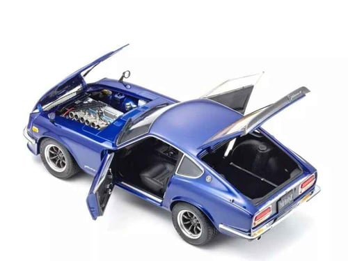 Nissan Fairlady Z-L (S30) 1970 Blue Metallic 1:18...