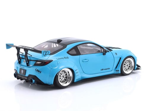 Toyota GR86 LBWK Body Kit Baby Blue 1:18 Solido S1...