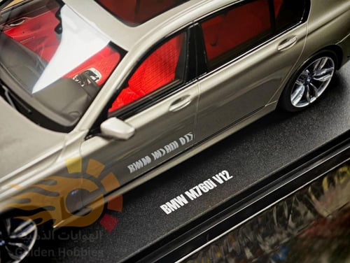 RARE BMW M760i V12 Final Edition Grey 1:18 GT Spir...