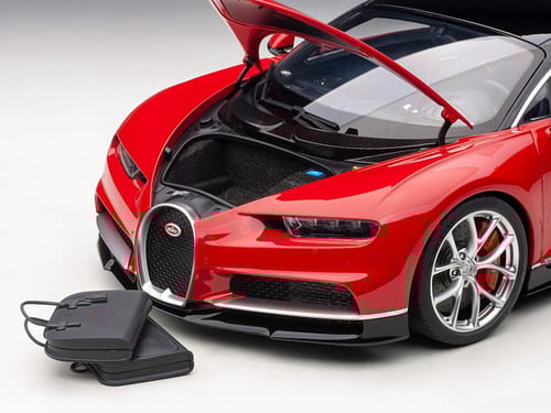 Bugatti Chiron Italian Red / Nocturne Black 1:12 A...