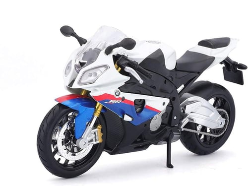 BMW S 1000 RR Motorcycle White 1:12 Maisto 32702