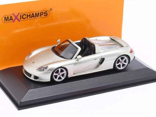 Porsche Carrera GT Silver 1:43 Minichamps 94006263...