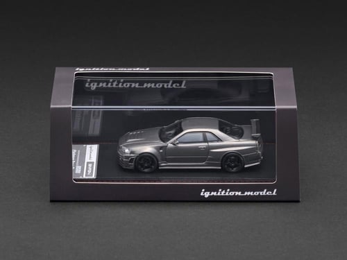Nissan Skyline R34 GT-R Nismo R34 CRS Gun Metallic...