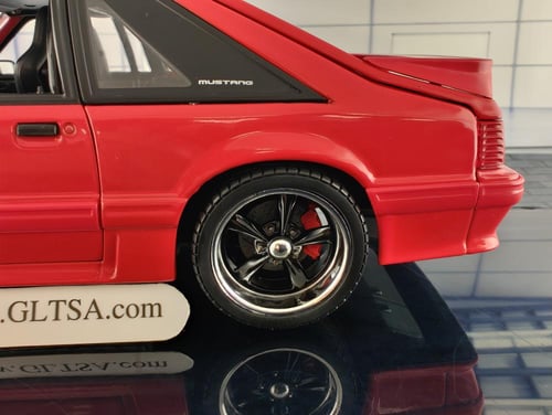 RARE Ford Mustang GT Street Fighter 1988 Red 1:18...