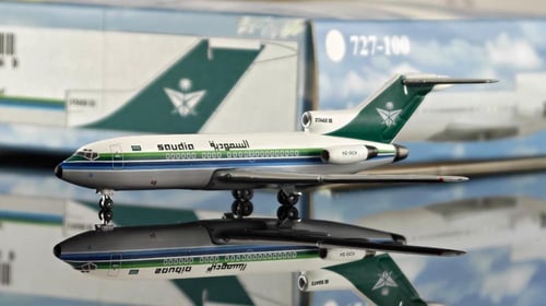 Saudi Arabian Airlines Boeing 727-100 HZ-OCV 1:400...