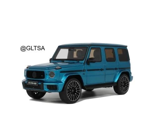 Mercedes-Benz G63 AMG Hyper Blue Magno 1:18 GT Spirit GT925