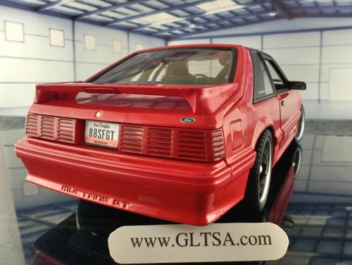 RARE Ford Mustang GT Street Fighter 1988 Red 1:18...