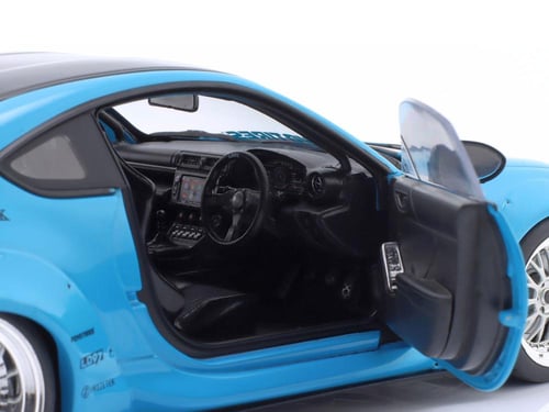 Toyota GR86 LBWK Body Kit Baby Blue 1:18 Solido S1...