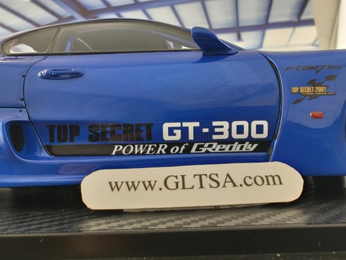 Toyota Supra (JZA80) Top Secret GT300 Blue Metalli...