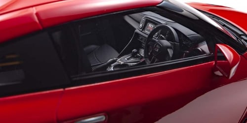 Pre-Owned RARE Nissan GT-R R35 Red 1:18 Kyosho KSR...