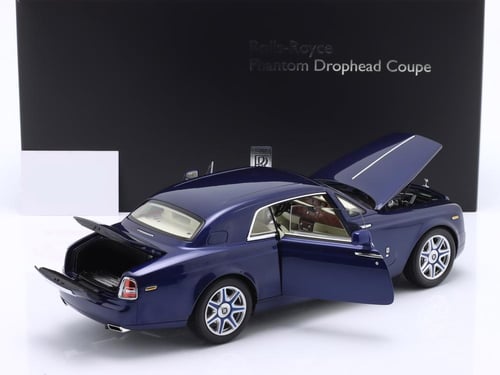 Rolls-Royce Phantom Coupe Blue Metallic 1:18 Kyosh...