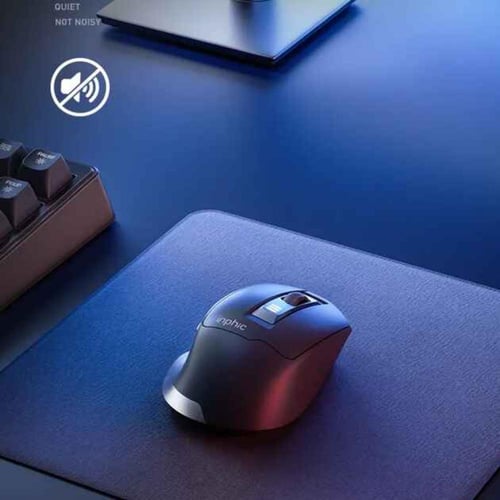 Inphic M9 Wireless Mouse USB 2.4G 2400 DPI Grey